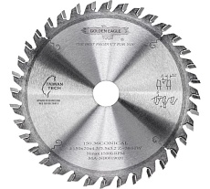 Диск пильный HW подрезной (150x20x4.3-5.5/3.2 мм; Z36; KO-F) Golden Eagle TL00000065