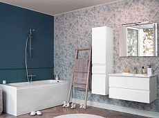 Мебель для ванной Jacob Delafon Madeleine 100 см R белый матовый