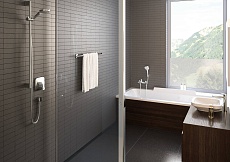 Шланговое подключение Hansgrohe Fixfit Е 27454000 без клапана обратного тока, хром