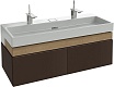 Мебель для ванной Jacob Delafon Terrace 120 см ледяной коричневый