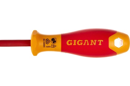 Диэлектрическая отвертка Gigant SL 3x100 мм GDS SL 3100