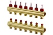 Коллекторы Danfoss FHF-7F с расходомерами для 7 контуров 088U0527
