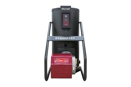Напольный газовый двухконтурный котел Kiturami KSG HiFin-150 A21F200135