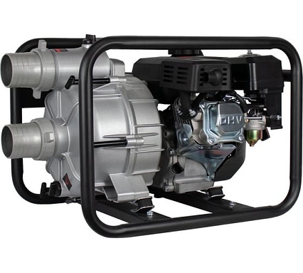 Мотопомпа для сильнозагрязненной воды Verton DWP 80/1200, 7л.с/212см3,80мм/3", 1200л/мин, 72м3/ч, h8м/26, d30мм 01.17548.17554