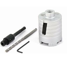 Коронка алмазная по бетону Laser 80 мм Hilberg HM203