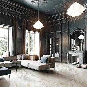 Керамогранит Rex Ceramiche Etoile de Rex Creme Glossy Ret 60x120 см, 761681