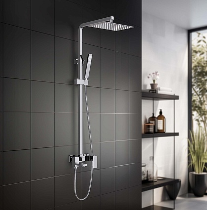 Душевая стойка Aquatek Либра AQ2640CR хром