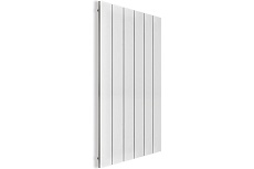 Секционный радиатор отопления Mivarmo 6 секций, горизонтальное/вертикальное подключение 175 см, белый матовый MA6-1750-9016