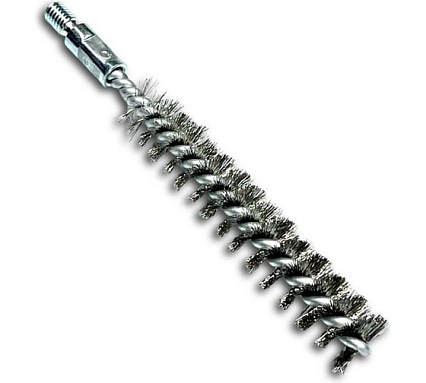 Щетка ерш Lessmann Д15x80x115мм М6, ROF 0,15мм 500515