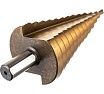 Сверло по металлу ступенчатое (4-38 мм; 13 ступеней; TiN) Skrab 30164