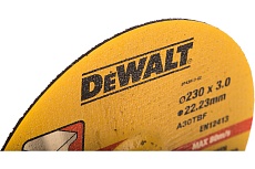 Круг отрезной по металлу (230х22.2х3 мм, тип 42) DeWalt DT43913