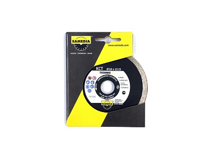 Диск для резки плитки TECHNIC KCT 125x22.23 мм SAMEDIA 330009