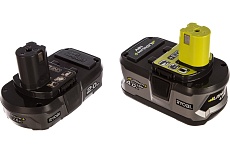 Набор Ryobi ONE+ RC18120-242 5133003365 аккумуляторы (18 В; 4.0 А*ч + 2.0 A*ч; Li-Ion) и зарядное устройство RC18120