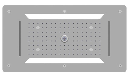 Верхний душ RGW Shower Panels SP-71 70x38 многофункциональный