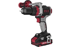 Ударная бесщеточная аккумуляторная дрель P.I.T. X-DRIVER 20 В, 110 Нм, мет. патрон 13 мм, 2 ск., 2 АКБ 4 Ач, ЗУ, кейс PSB20H-13C/2