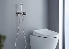 Смеситель Aquatek Европа AQ1319CR с гигиеническим душем, хром