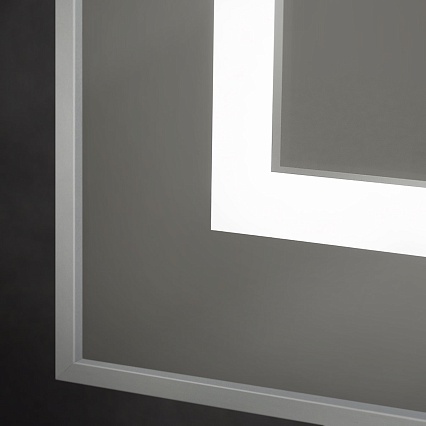 Зеркало BelBagno SPC-KRAFT-500-800-SENS-AL 50x80 см сенсорный выключатель, сатин