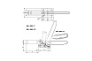 Механический зажим HS CLAMP HS-203-FL