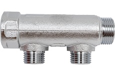 Регулирующий коллектор STOUT 3/4, 2 отвода 1/2 SMB-6850-341202 RG008UJDIOIJ29
