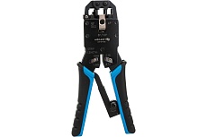 Пресс-клещи для обжима телефонных и компьютерных клемм Hoegert Technik 4P, 6P, 8P, 10P HT1P170