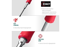 Набор часовых отверток для точных работ Kraftool Precision-6 6 предметов 25679