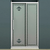 Душевая дверь Cezares Retro RETRO-BF-1-110-PP-Cr 110x195 матовая, хром