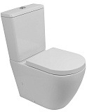 Унитаз-компакт BelBagno Sfera-Tor BB2141CP-TOR/BB2141T безободковый, смыв TORNADO