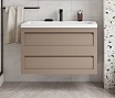 Мебель для ванной Art&Max Platino 100 см капучино матовый