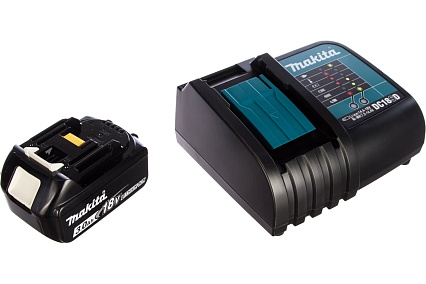 Аккумулятор BL1830B (18В, 3.0 Ач, Li-Ion)+зарядное устройство DC18SD Makita 191A23-6