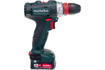 Аккумуляторная дрель-шуруповерт Metabo PowerMaxx BS 12 Q 601037500