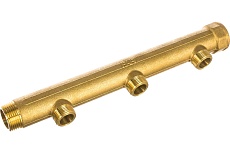 Коллектор с 3 отводами FAR 1" 3/4" НР FK 3617 134