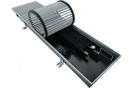 Внутрипольный конвектор Gekon eco с решеткой una h09 l180 t23 (без клапана) GETL0.00918023/UNA/NV