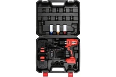 Аккумуляторный ударный гайковерт Yato 18В 1/2 700 Нм, с набором головок, пластиковый кейс YT-82807