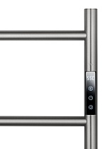 Полотенцесушитель электрический Wonzon&Woghand Bonn WW-AL405-BR брашированный никель
