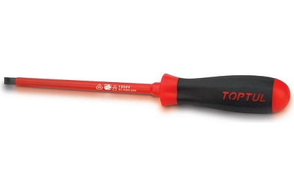 Диэлектрическая отвертка Toptul SL8x175 мм FAEB0818
