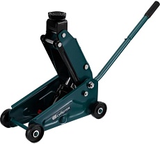 Домкрат гидравлический подкатной, 2,5 т, 140-387 мм Сибртех 50836