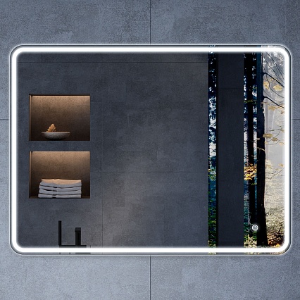Зеркало Vincea VLM-3VC1007 100x70 см, сенсорный выключатель, диммер Зеркало Vincea VLM-3VC1007 100x70 см, сенсорный выключатель, диммер