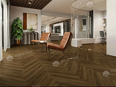 Виниловый ламинат Alpine Floor Parquet LVT Дуб Далим 590x118x2.5 мм, ECO-16-33