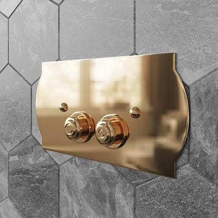 Кнопка смыва TW collection TW300.3oro золото
