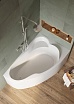 Акриловая ванна Creto Glaze 16-14090L 140x90 см L