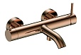 Смеситель для ванны AQUAme Siena AQM6212BC медь шлифованная