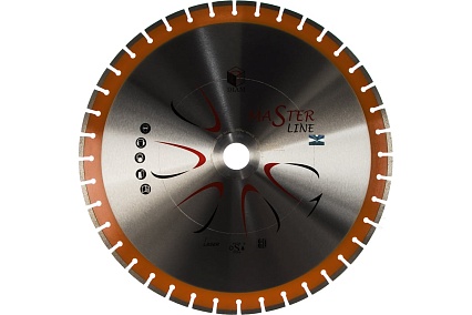 Круг алмазный сегментный 1A1RSS Универсал Master Line (600х90/50 мм) Diam 492