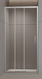 Душевая дверь Vincea Альфа (Alpha) VDS3-3AL100CL 100x195 хром, прозрачная