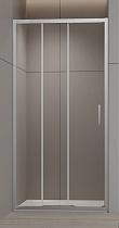 Душевая дверь Vincea Альфа (Alpha) VDS3-3AL100CL 100x195 хром, прозрачная