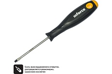 Шлицевая отвертка Inforce SL4x80 06-09-59