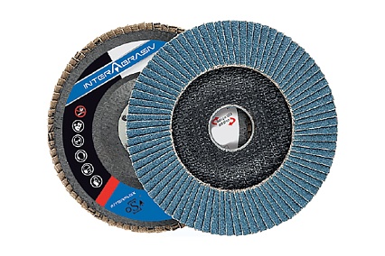 Круг лепестковый Zir Std 125x22.23 мм, Р60 Interflex 4687203548438