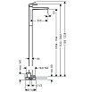 Напольный смеситель Hansgrohe Metropol 32530000