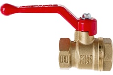 Шаровой для воды Valfex 3/4&quot; ВР/ВР ручка-рычаг, латунный 11Б27фт1М VF.214.LR1.034.Bir