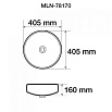Раковина Melana MLN-78170