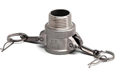 Камлок из нержавеющей стали HIMPT B-100 1&quot; (25 мм) 00028007959